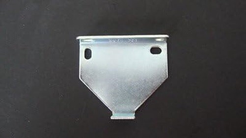 Rollease RB580 Roller Shade Bracket Set, Zinc / 2"projection