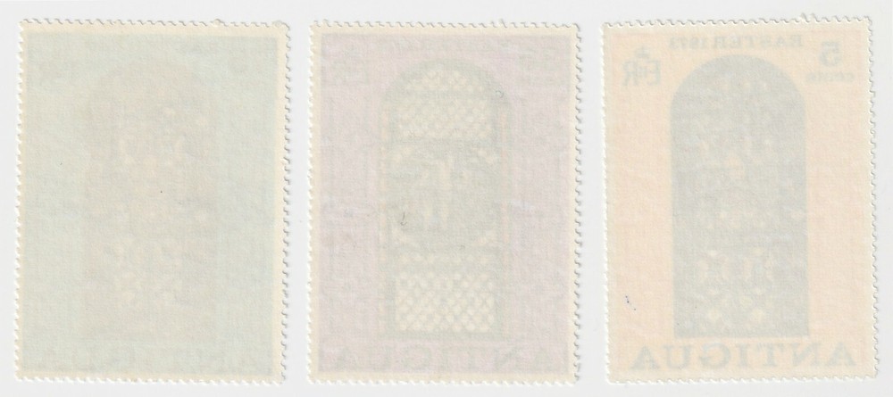 1973 Antigua - Easter - Set of Three Stamps
