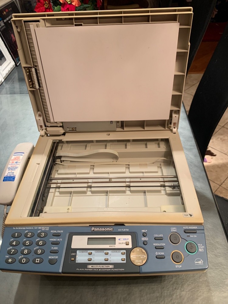 PANASONIC PRINTER COPIER FAX SCANNER PHONE KX FLB 756