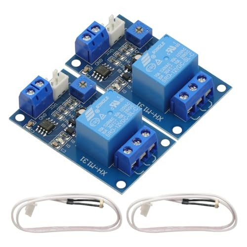 2PCS DC 12V Light Control Switch Photoresistor Relay Module Detection Sensor