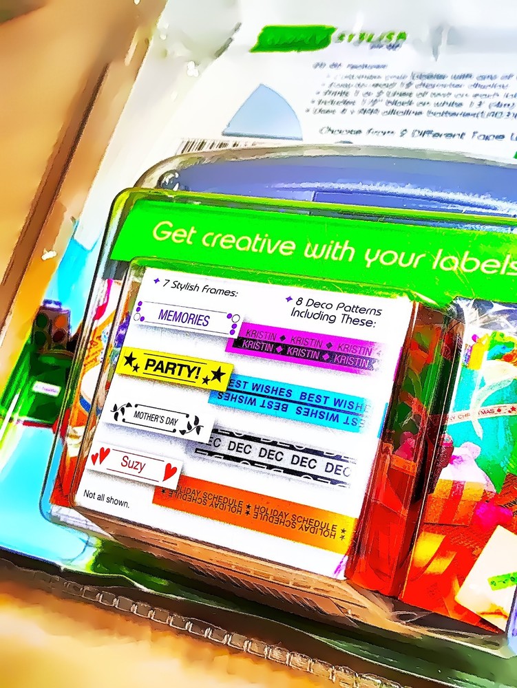 Brother PT-90 P-Touch Personal Labeler Maker Open Box!