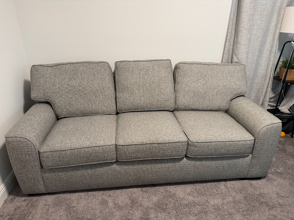 Austin Gray Fabric Memory Foam Sleeper