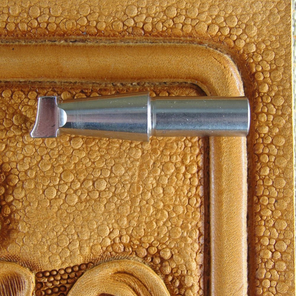 Back Beveler Swivel Knife Attachment, Leather Working Tool