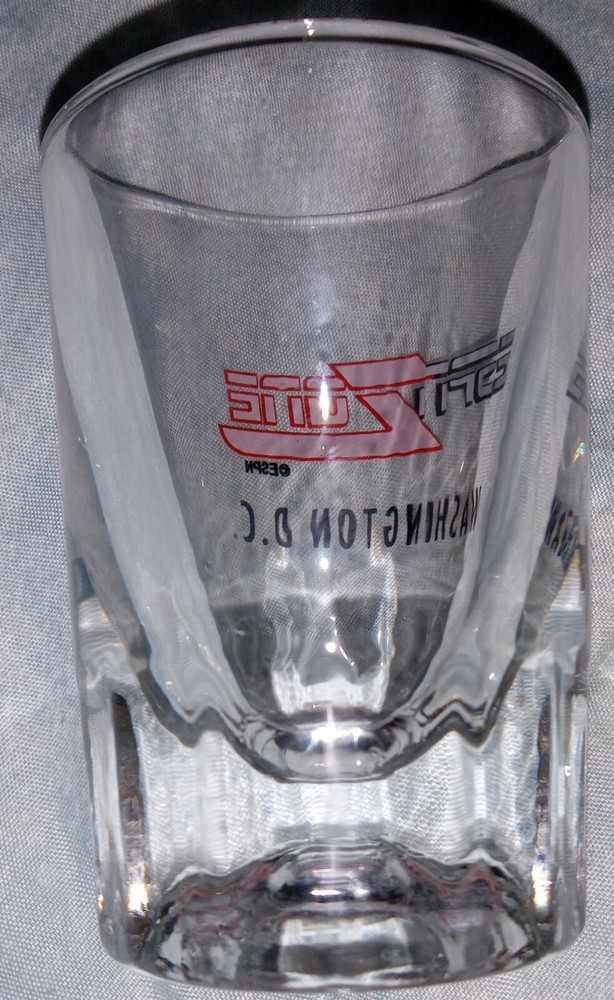ESPN Zone Washington D.C. Heavy Shot Glass