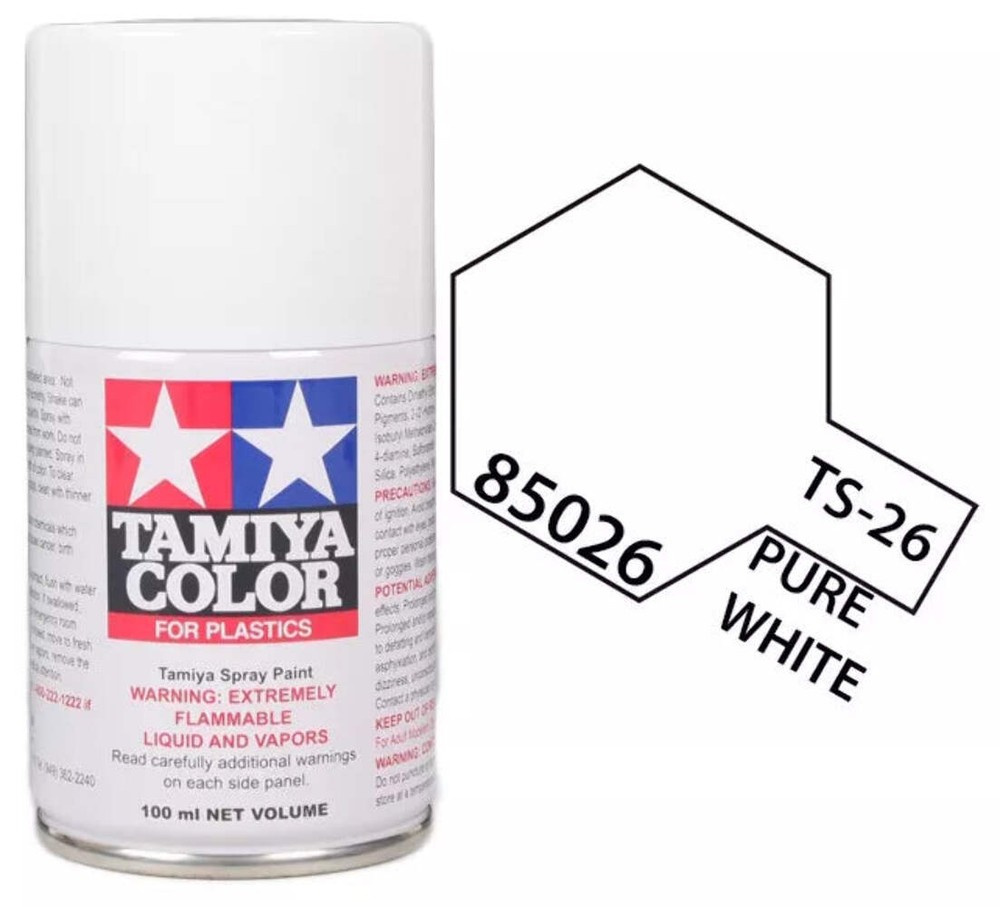 TS-26 Pure White Lacquer Paint 100ml