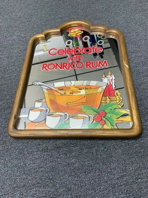 RONRICO RUM VINTAGE BAR MIRROR