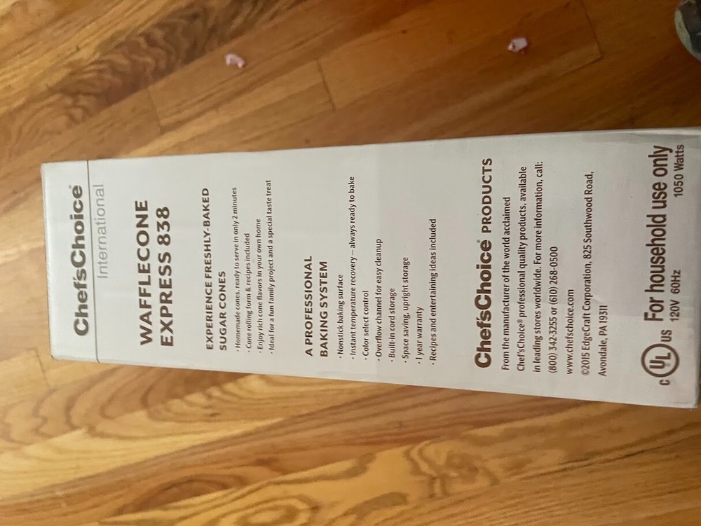 Chefs choice wafflecone express