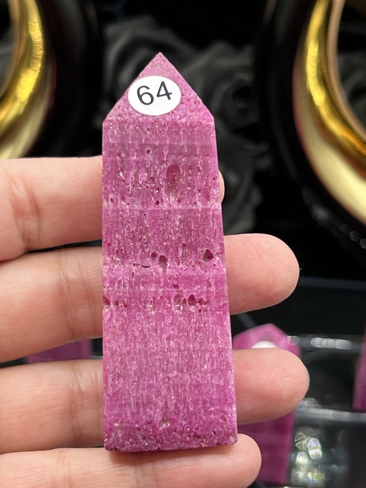 Honeycomb Ruby Uvreactive 4 sided Points Free shipping & Gift