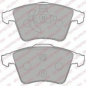 Front Axle BRAKE PADS SET for VW MULTIVAN Mk V 3.2 V6 2004-2004