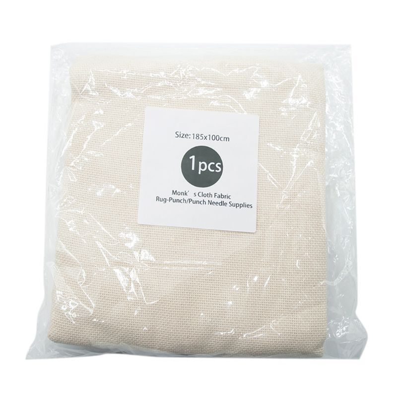 Cotton Monks Cloth for DIY Embroidery Needlework Sewing Needle Accessory