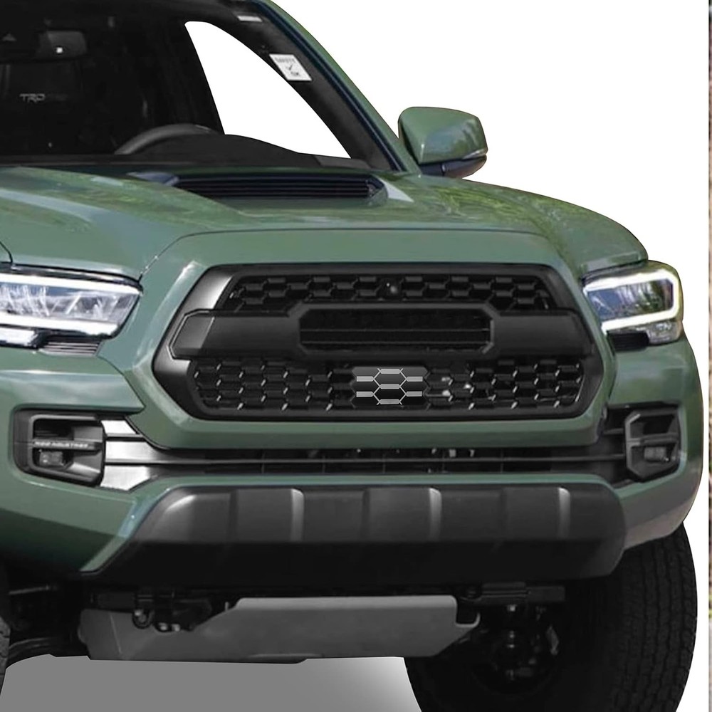 Front Grille Garnish Radar Sensor Cover Replacement Compatible with Grille 2018-