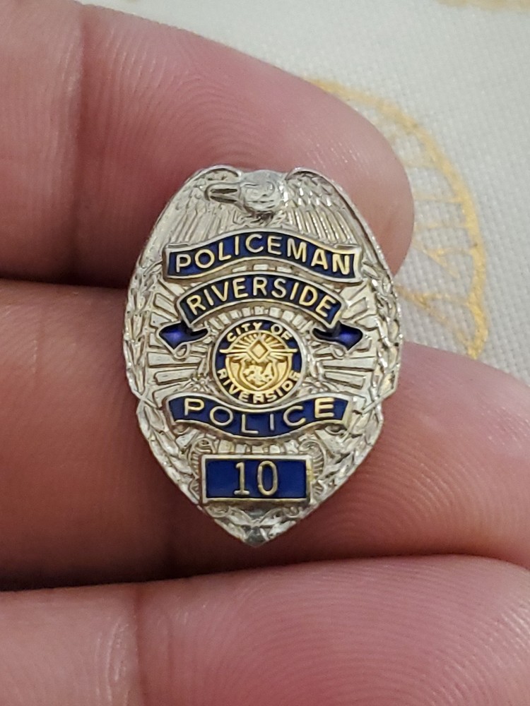 Riverside Police Pin