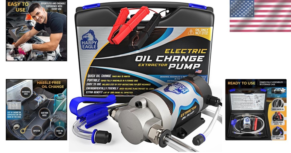 12V/24V Electric Oil Extractor Pump