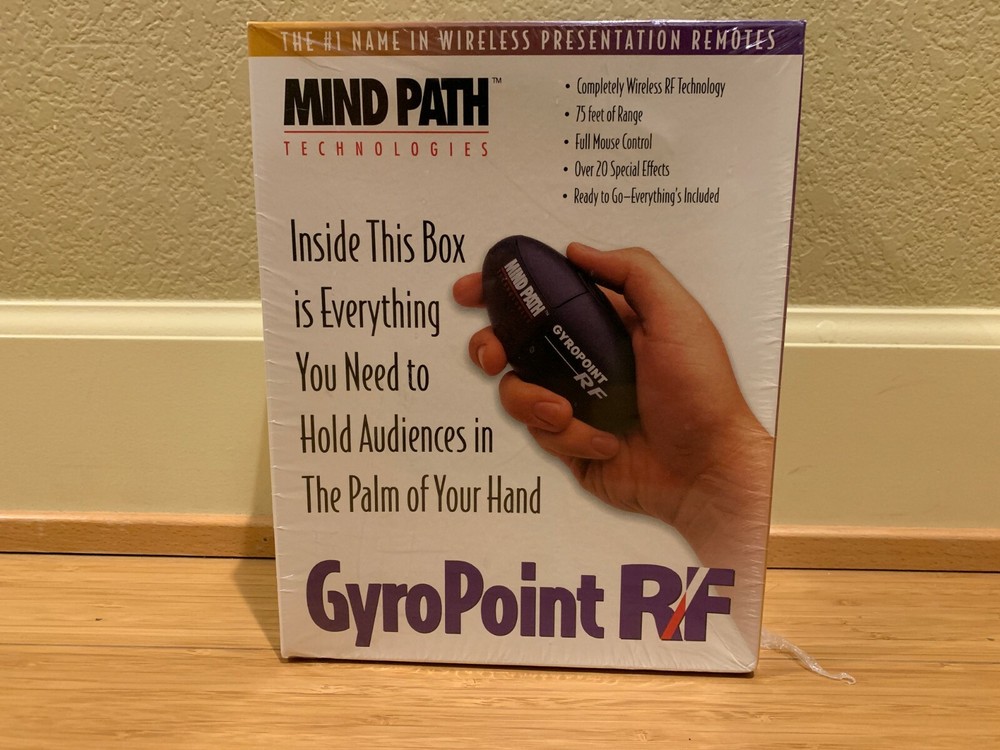 Mind Path Technologies GYRO-RF Cordless RF Presentation System **NEW**