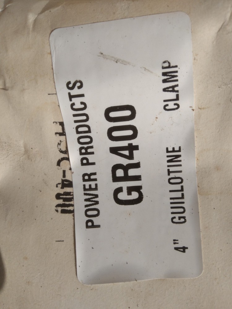 New 4" Exhaust Clamp GR400