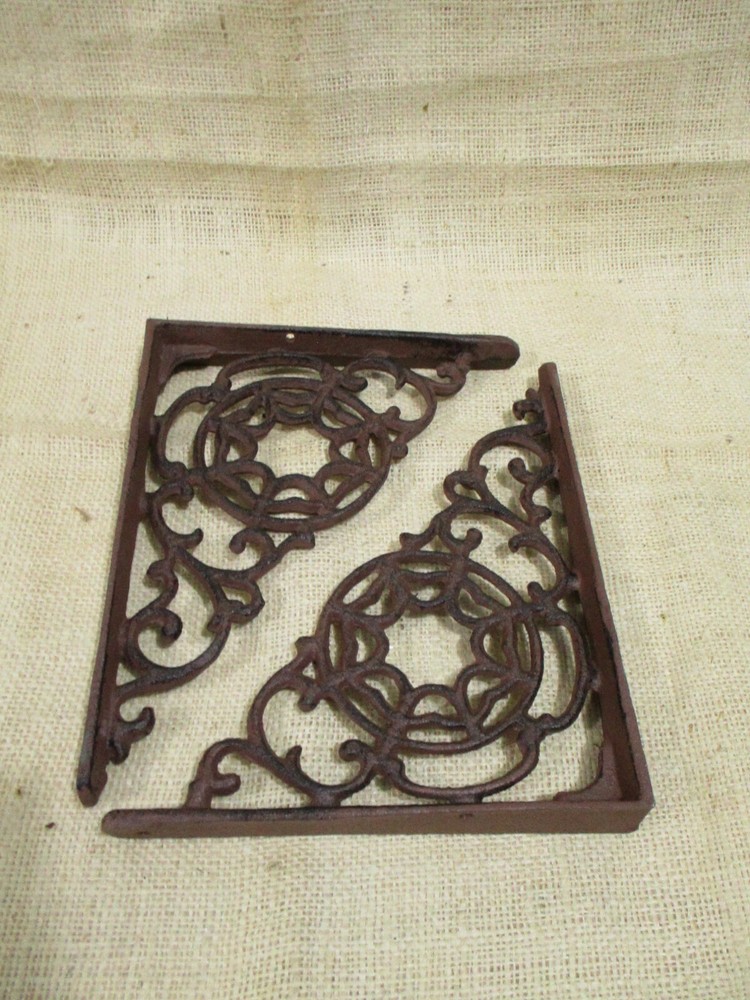 2 Shelf Brackets Spider Shelf Decor Spider Web Shelving Corbels Rustic Braces