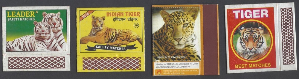 AOP Matchbox outers - TIGERS (4)