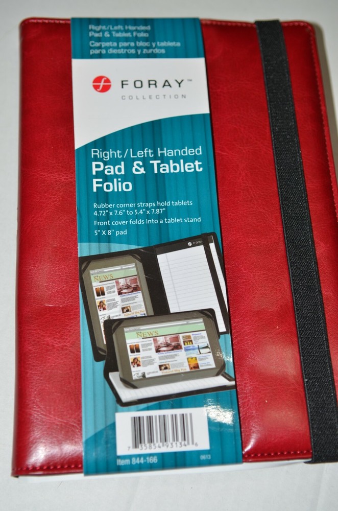 Foray Right/Left Handed Pad & Tablet Folio