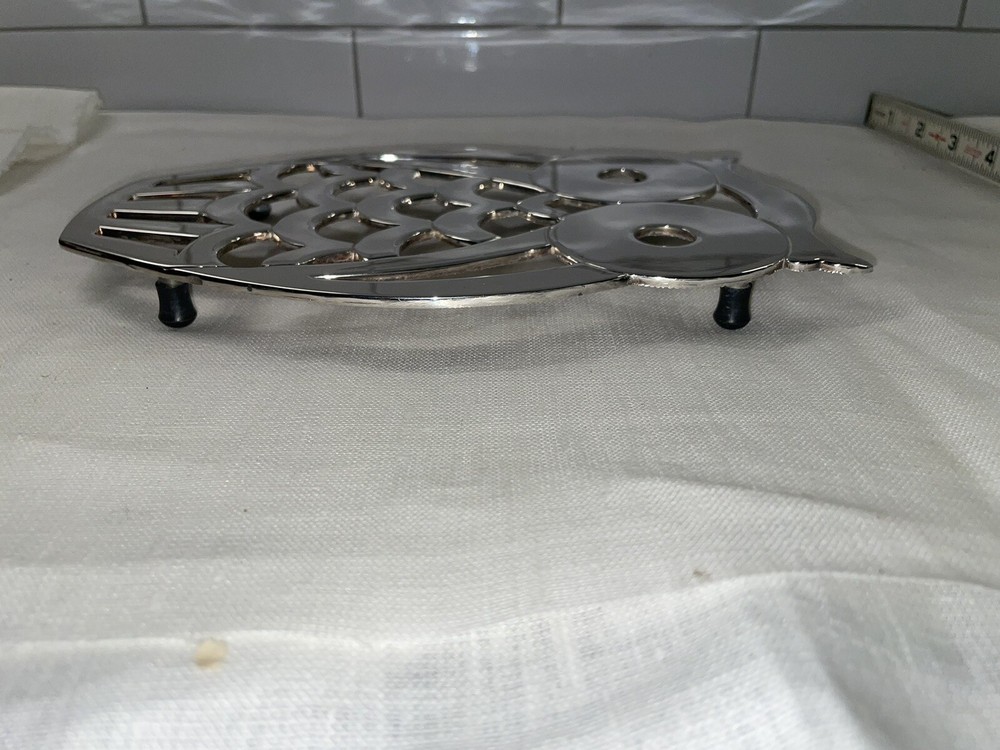 FB Rogers Silver Company “The Owl” Trivet