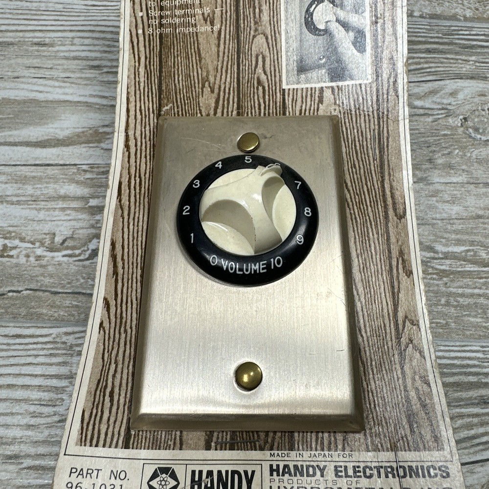 Handy Electronics Vintage Remote Speaker Control NOS Sealed Duel Speaker Control