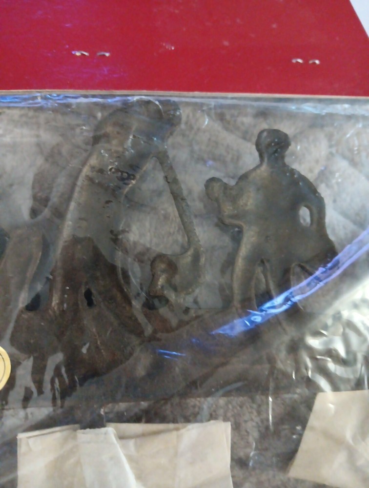 Andrea By Sadek Brass Golf Wall Hook Decoration Unopened