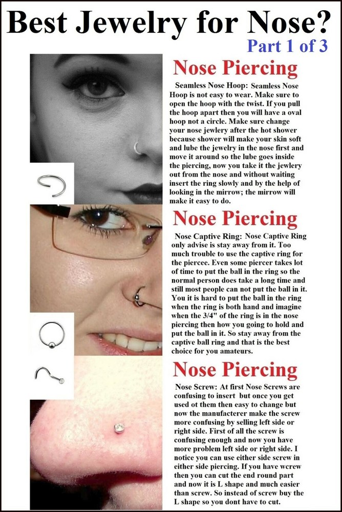 TINY TINY (Only 1mm) SMALLEST GEM 20g Sterilized Stainless Steel Nose "L" Stud.