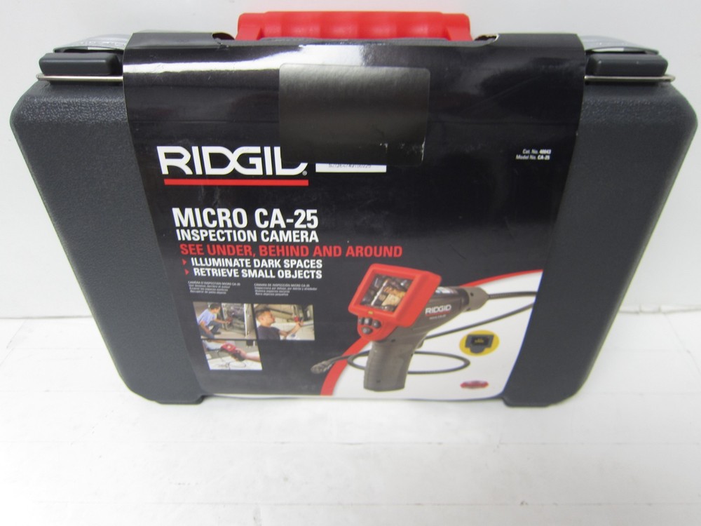 RIDGID CA-25 Micro Visual Inspection & Diagnostic Handheld Camera w/ 2.7 in. Col