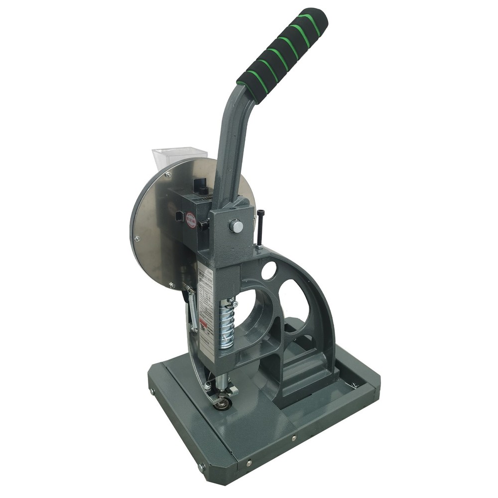 Manual Button Maker Machine 10mm Cloth Maker with 3600Pcs Grommet & Eyelet Set