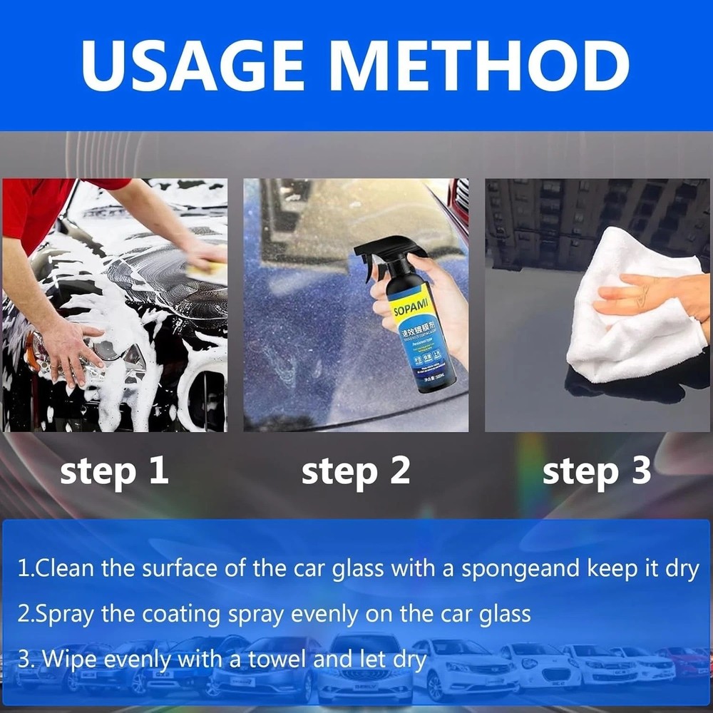 Sopami Car Coating Spray,Sopami Quick Effect Agent,Sopami Quickly...