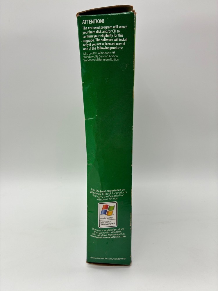 Microsoft Windows XP Home Edition Upgrade Boxed Retail Version 2002 SP2 Original