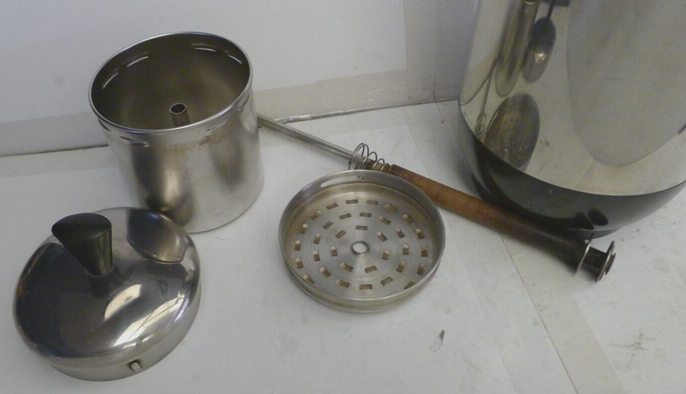 Faberware Superfast Fully Automatic 12Cup Coffee Percolator Model 142B -COMPLETE
