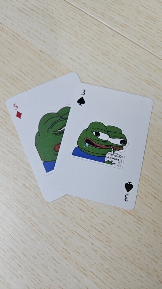 Pepe Frog Meme Playing Card Deck