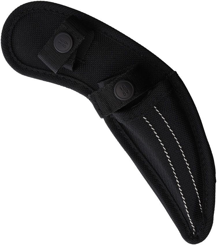 Ontario Black Sheath For Curved Fixed-Blade Knife Durable Lightweight Polyester