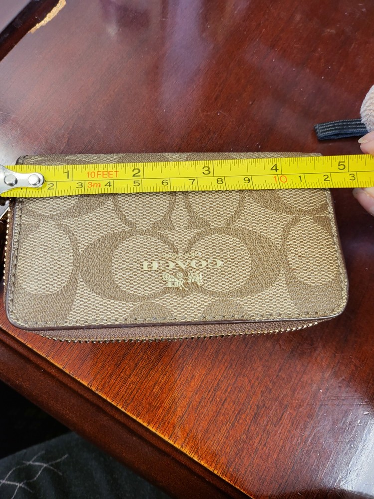 coach wallets for women small