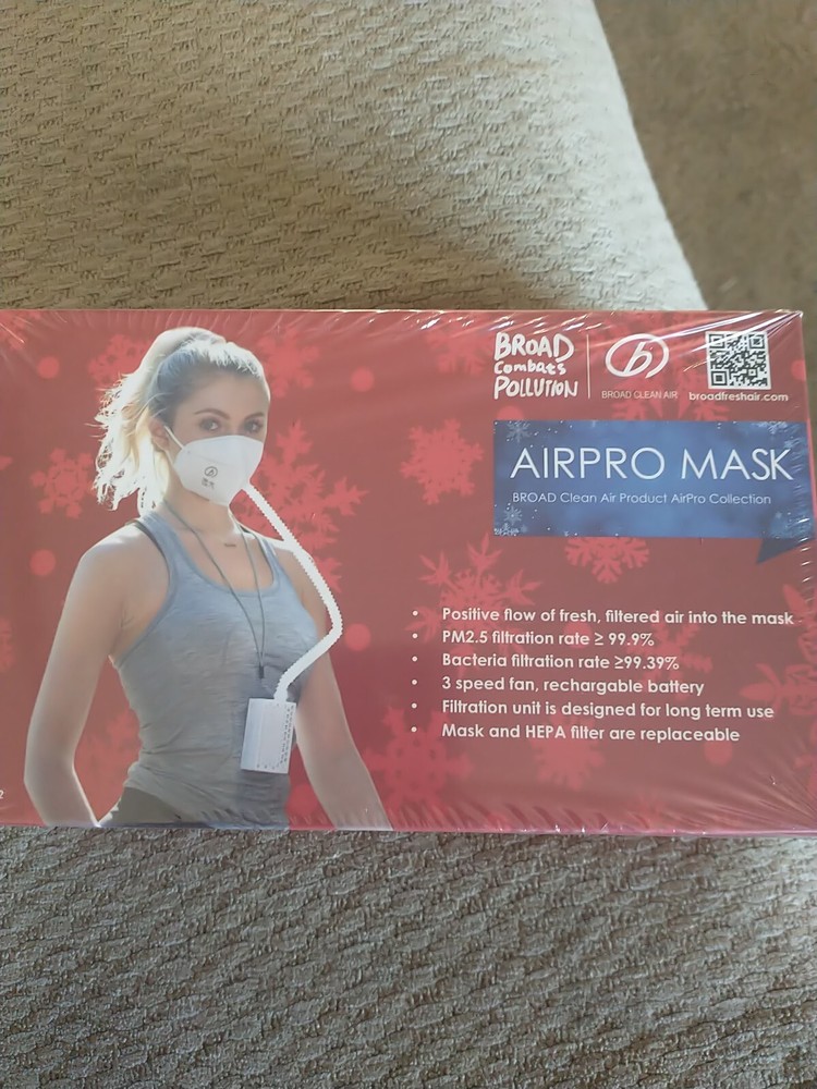 BROAD AirPro Mask Powered Reusable Respirator