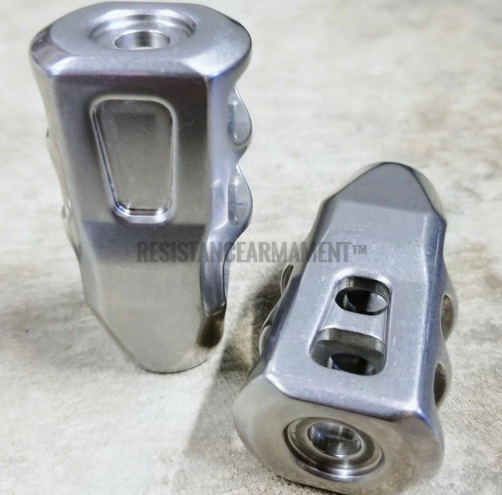 Tanker Muzzle Brake Competition Muzzle Brake Compensator 5/8-24 Crush Washer 308