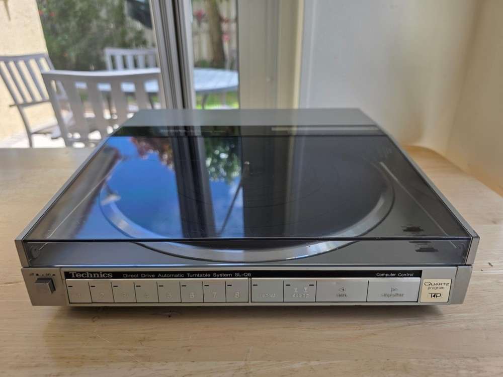 Technics SL-Q6 Direct Drive Automatic Programmable Quartz Turntable - Nice!
