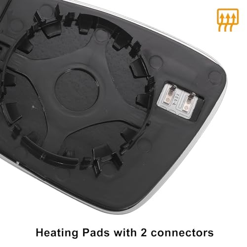 Pair Car Rearview Left Right Side Mirror Glass Replacement W/Backing Plate
