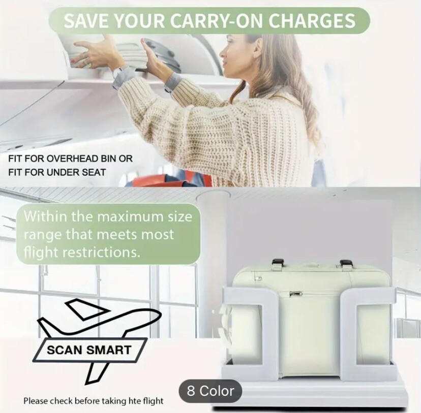 ✅ Flight-Approved Carry on Personal Item Backpack ✈️(45cmx22cmx33cm)