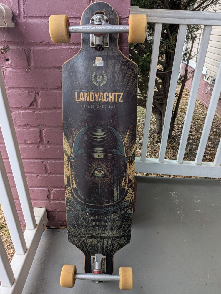 Landyachtz Drop Speed Longboard Skateboard Deck Complete