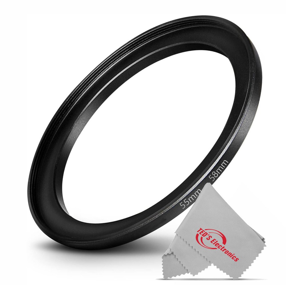 55-58MM Step-Up Ring Adapter 55mm Thread Lens to 58mm Lens Accessories