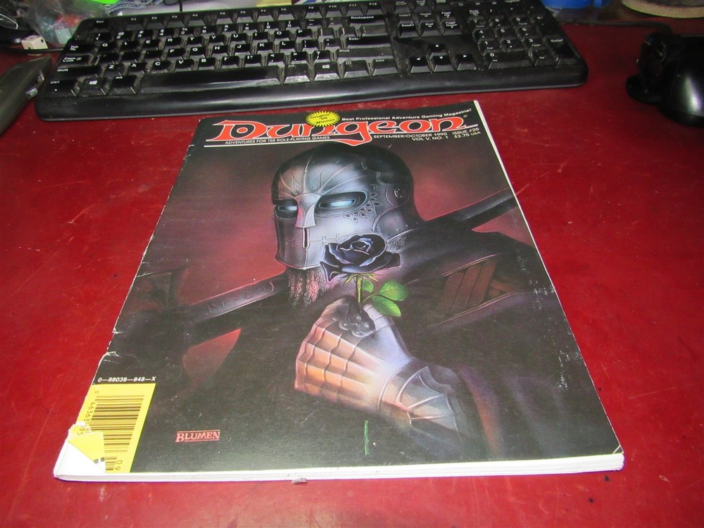 TSR: Dungeon Magazine: Issue 25
