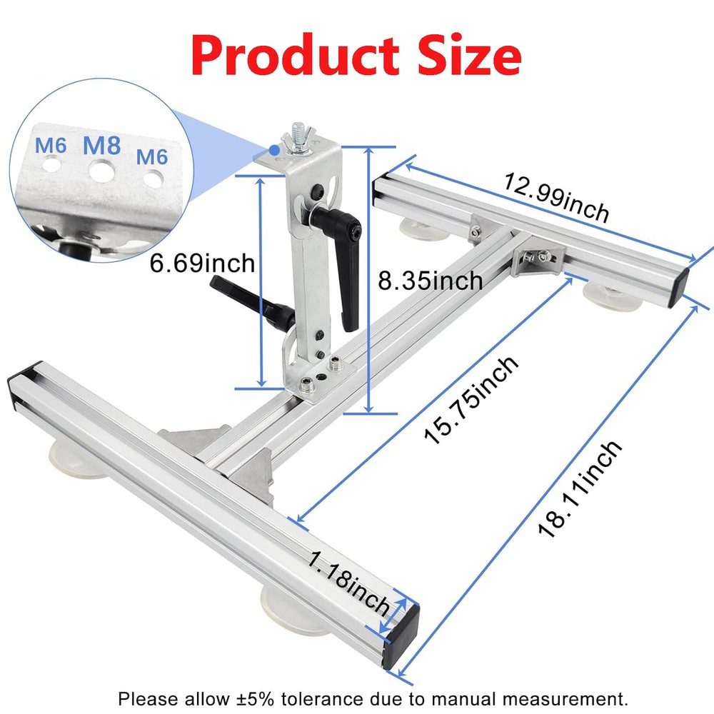 Stand for DIY Reciprocating Linear Actuator Motor Bracket Pitch Angle Adjustable