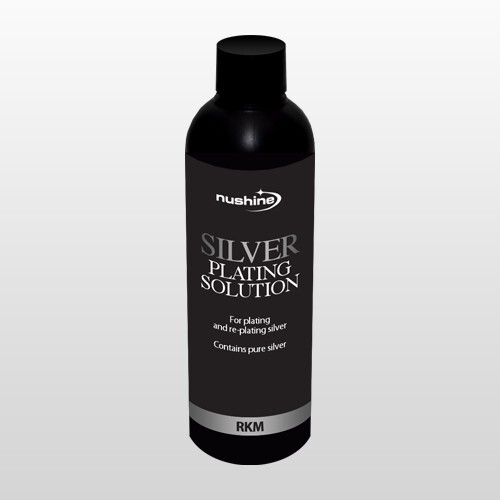NUSHINE SILVER PLATING SOLUTION - PLATE/REPLATE YOUR TEAPOT - 100ml  plating