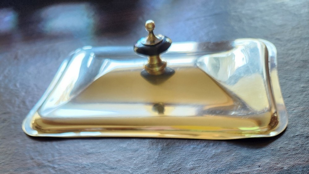 VTG Silverplate 3135A Dual Covered Server Crescent Silverware MFG Co. Vegetable