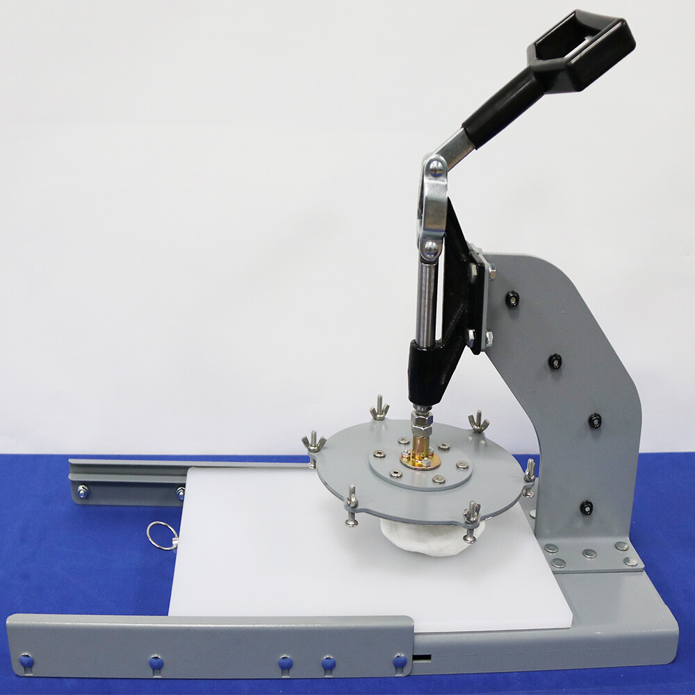 8" Pizza Dough Pastry Manual Press Machine Tabletop Roller Sheeter Maker