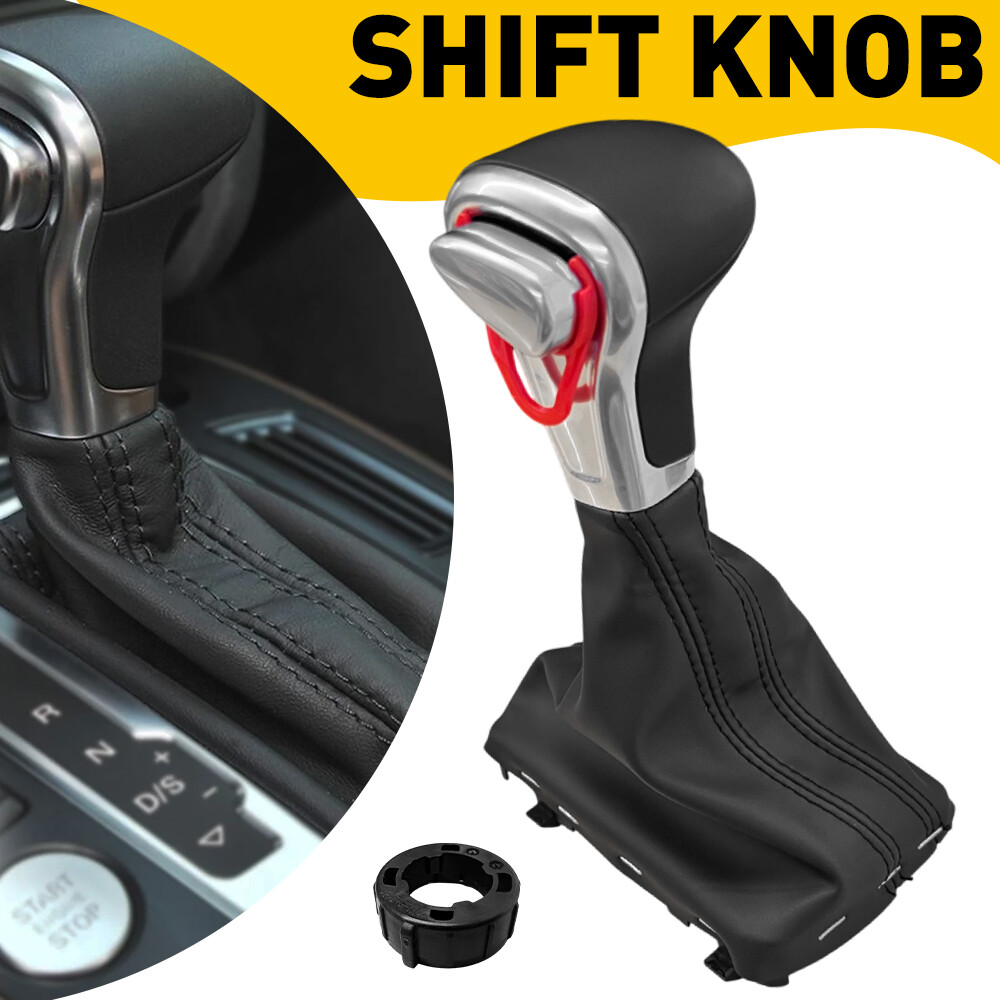 Automatic Gear Shift Knob Gearbox Handle For Audi A3 A4 A5 A6 Q5 2004-2015