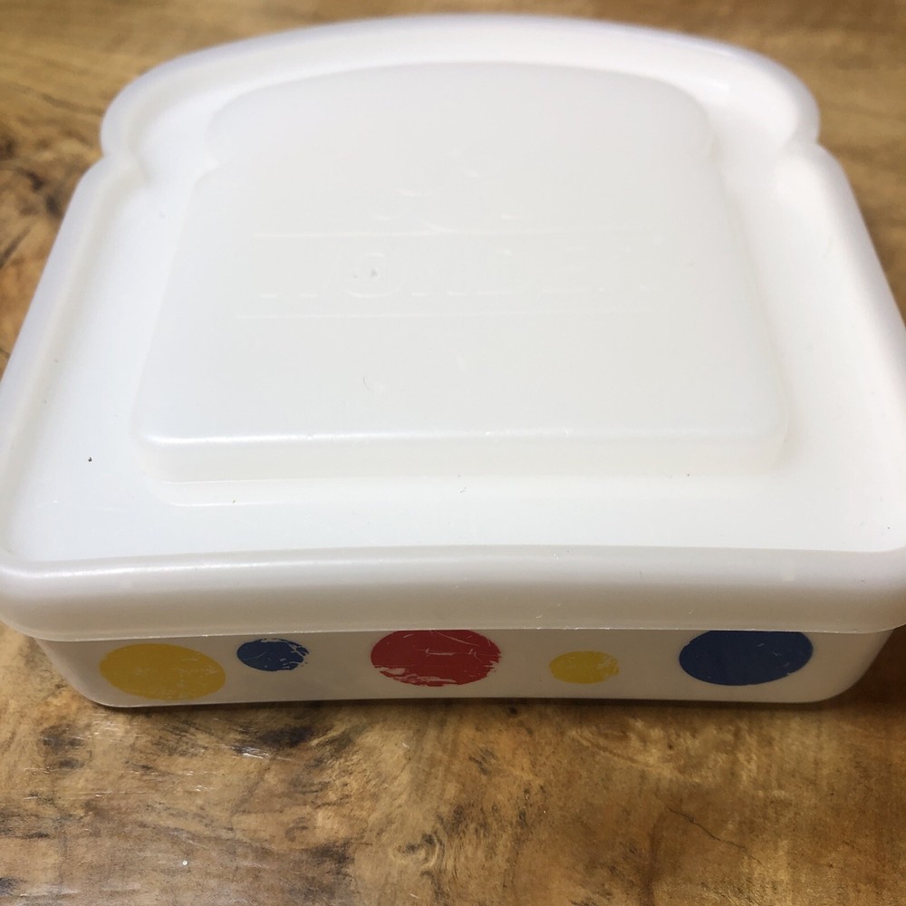 Wonder Bread Plastic white sandwich bread holder 2006 A4