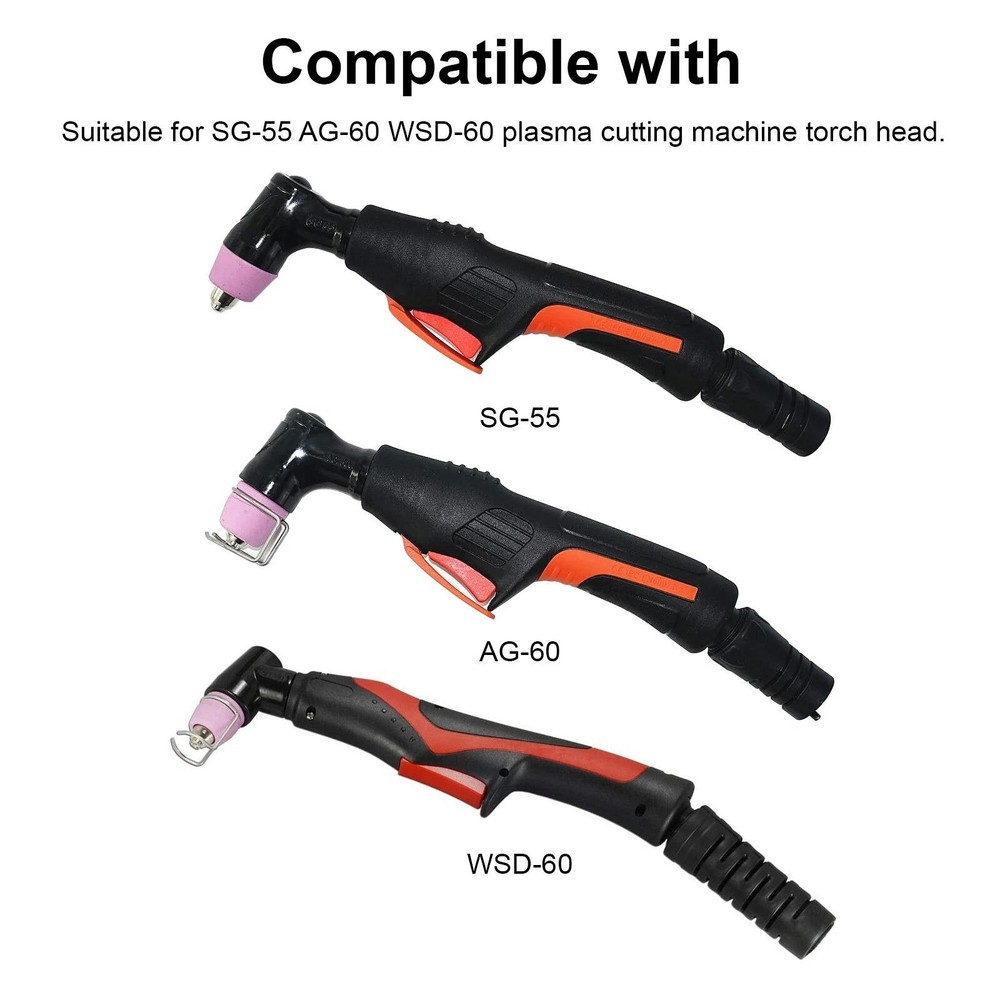 24pcs Plasma Cutter Torch Consumables Tip Applicable for DIY metal processing