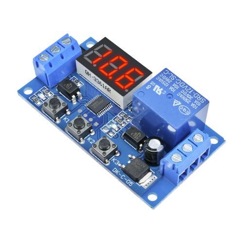 12V LED Home Automation Delay Timer Control Switch Relay Module Digital display